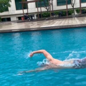 Adam Walker Instagram - Every day is a possible swim day 🏊‍♂️🏊‍♂️
Managed to squeeze in a session after coaching 2 groups in India. Now arrived in Australia ready for 2 day swim camp in Sydney can’t wait!!!! #makeadifference #dowhatyoulove #adamoceanwalker #oceanwalkertechnique
