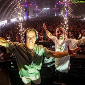 Adaro Instagram - 𝗗𝗘𝗙𝗤𝗢𝗡 𝗣𝗢𝗦𝗧 𝗣𝗔𝗥𝗧 2️⃣
Playing with my brother @digitalpunk in the magical Blue was massive. With Gunz for Hire we broke a new heat-record 🫠💦 this was UNREAL! Thanks everyone who visited our sets! ❤🙌

#adaro #hardstyle #defqon #defqon1