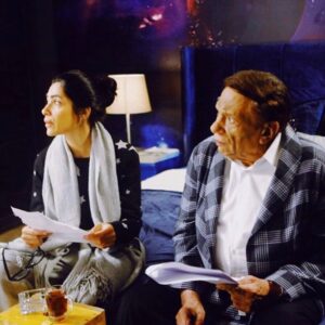 Adel Emam Instagram - من كواليس مسلسل #فلانتينو 🎬 @hudaelmufti