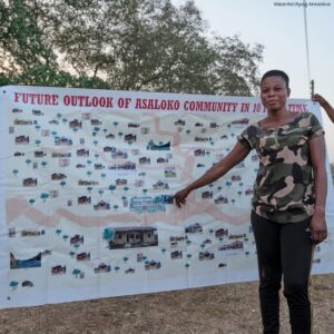 Adewale Akinnuoye-Agbaje Instagram - In 2019 I visited Ghana and met Jennifer from the Asaloko Community. She told me that after @WaterAid installed taps and toilets, she campaigned on behalf of her community to improve their hygiene behavior. The village is now open defecation free which helps stop the spread of deadly diseases - now families are healthier and able to go to school and work!
 
Today on #HumanRightsDay - and every day around the world - incredible activists like Jennifer are helping their communities demand their basic human rights to clean water and decent sanitation. Let’s make sure their stories are heard and championed! Head to WaterAid.org to learn more and show your support.
