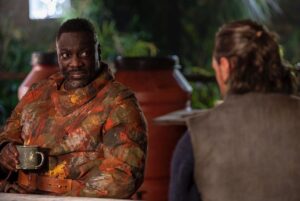 Adewale Akinnuoye-Agbaje Instagram - What's up guys!  We're less than 1 week out from the final season of #HisDarkMaterials - Premiering December 5th on @hbomax! Check it out and see if Lord Asriel can convince Commander Ogunwe to join the fight.