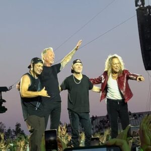 Adi Granov Instagram - Just came back from the most awesome few days in Oslo, Norway with my friends @daveshuten and @stellarrodandcustom going to Tons of Rock festival where Tool and Metallica treated us to unforgettable experiences. Snakepit for Metallica and stage for Tool. Being on stage with Tool in front of 100k  (I read somewhere 120k...) was surreal to say the least. Such energy from that crowd, but also even though it was almost 11pm, it was still broad daylight. Absolutely amazing time with the best of people.
