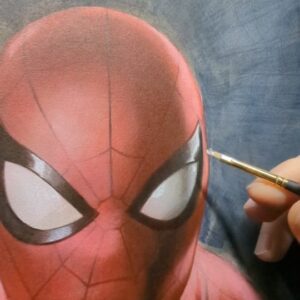 Adi Granov Instagram - Thick acrylic highlights

#spiderman #marvel #adigranov