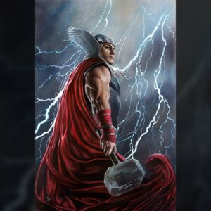 Adi Granov Instagram - ROXXON PRESENTS: THOR #1

Acrylic paint on watercolour board

#thor #marvel #adigranov
