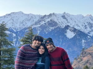 Aditya R K Instagram - In a winter wonderland ❤️
@adithyark.music @vignesh_kumar.rb