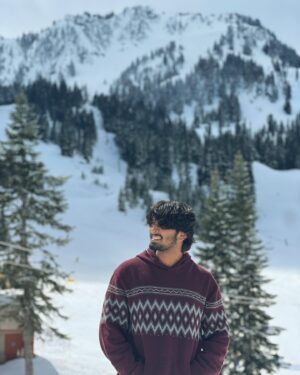 Aditya R K Instagram - Snow Snow Snoww! ❄️🤍
So I’ve always dreamt of going for Country side drive in a place like this and this is how it went.