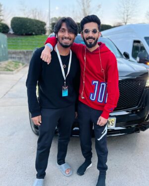 Aditya R K Instagram - Happy Birthday to my all time Favourite  @anirudhofficial na❤️🫂 
Captain cool! ⚡️