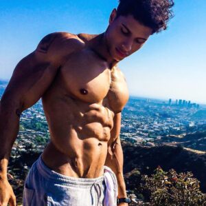 Adrian Conrad Instagram - #tbt First time I hit Runyon🇬🇳 #aesthetic #aesthetics #abs #bodybuilding #bodybuilder #cardio #drive #fit #fitness #fitfam #fitspo #gym #gains #goals #gymmotivation #gymtime #hardwork #motivation #workout