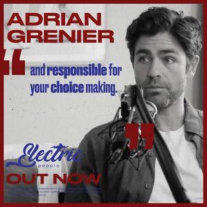 Adrian Grenier Instagram - “Be fully, absolutely sovereign and responsible for your choice making” @adriangrenier Electric People podcast out now!