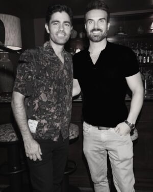 Adrian Grenier Instagram - Such a pleasure to co-host the Route Sustainability for NYFW event with Founder and Chairman @ev_walker. Looking forward to continuing to help build the future of sustainable e-commerce with the @route team. #spon