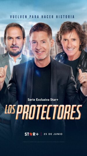 Adrián Suar Instagram - Un trío de representantes que representan lo peor del oficio. Llega una nueva temporada de #LosProtectores con mucha acción, comedia y grandes sorpresas. Estrena el 25 de junio, solo en @starplusla. #StarPlusLA