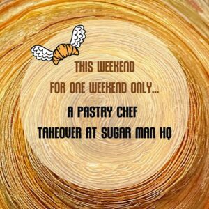 Adriano Zumbo Instagram - The Sugar Man is getting a takeover by the best pastry chef in the biz. 

The mentor and student baking together - A must for any sweet connoisseur.

Featuring pastries hand-made and co-curated by @thesweetassassin  @zumbopatisserie 

Saturday & Sunday

More deets coming soon ❤️

#SweetTimesOnly🥐🍭🍰