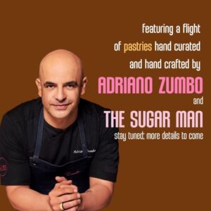 Adriano Zumbo Instagram - The Sugar Man is getting a takeover by the best pastry chef in the biz. 

The mentor and student baking together - A must for any sweet connoisseur.

Featuring pastries hand-made and co-curated by @thesweetassassin  @zumbopatisserie 

Saturday & Sunday

More deets coming soon ❤️

#SweetTimesOnly🥐🍭🍰