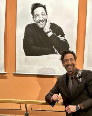 Adrien Brody Instagram - Hello Berlin! 🇩🇪 It was so special to be here with the #worldpremier of our film #Manodrome at the @berlinale 🎥🎥🎥Many thanks to my friends @montblanc @stephanieradl @brioni_official & @elsajin519 for keeping me on point. 🖊 🕺🏻✨