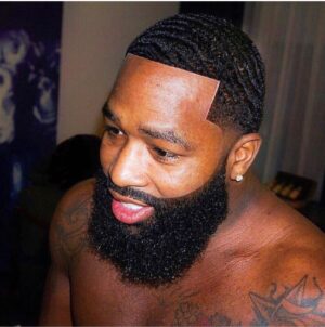Adrien Broner Instagram - Should I grow my beard back?