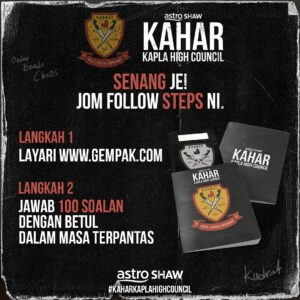 Aedy Ashraf Instagram - ⚠️PERHATIAN!⚠️

Korang dah dapatkan Lesen High Council korang belum? Senang Je! Korang follow steps tu dan berpeluang untuk dapat lesen korang! So apa tunggu lagi? Jom kita bermanifesto ramai-ramai!

Kahar Kapla High Council akan datang di pawagam pada 2024.
•
#KaharKaplaHighCouncil #AstroShaw

@astroshaw @pasalproductions @amir.ahnaff @aedyxashraf @skyiskndr @iamtomsz @khenobu