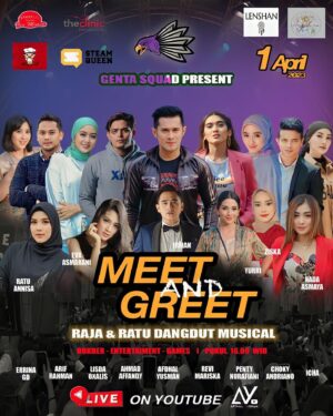 Afdhal Yusman Instagram - Get ready!!! H-3 , bismillah untuk pertama kalinya kita @gentasquad.bc bikin meet and greet dengan 50 orang fans yang terpilih, live streaming nanti di @ayofficial_ytb yaa sobat 🎥 mulai jam 16:00wib - selesai