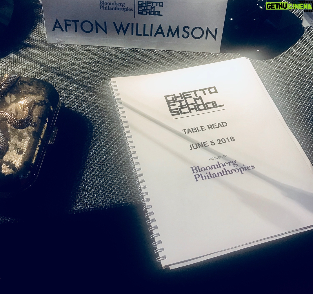 Afton Williamson - 584 Likes - @ghettofilmschool Thanks for having me❤️#TableRead @merrellhollis thanks boo💋