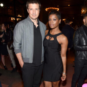 Afton Williamson Instagram - 👀👮🏾‍♀️💃🏽🔥@mirnajose💄 thanks boo!#upfronts2018 #therookie @abcnetwork 💋
