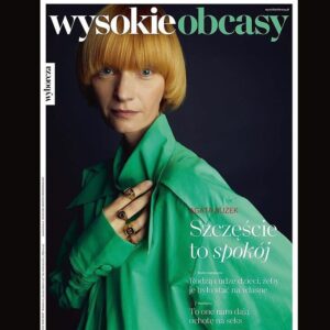 Agata Buzek Instagram - Dziękuje @weronikakosinska @wysokieobcasy.pl @lazar.stefania 🐸🪲🐢🦖🧤👗🦚🍀🍏🥝🪀