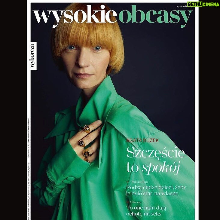 Agata Buzek - 1.4K Likes - Dziękuje @weronikakosinska @wysokieobcasy.pl @lazar.stefania 🐸🪲🐢🦖🧤👗🦚🍀🍏🥝🪀