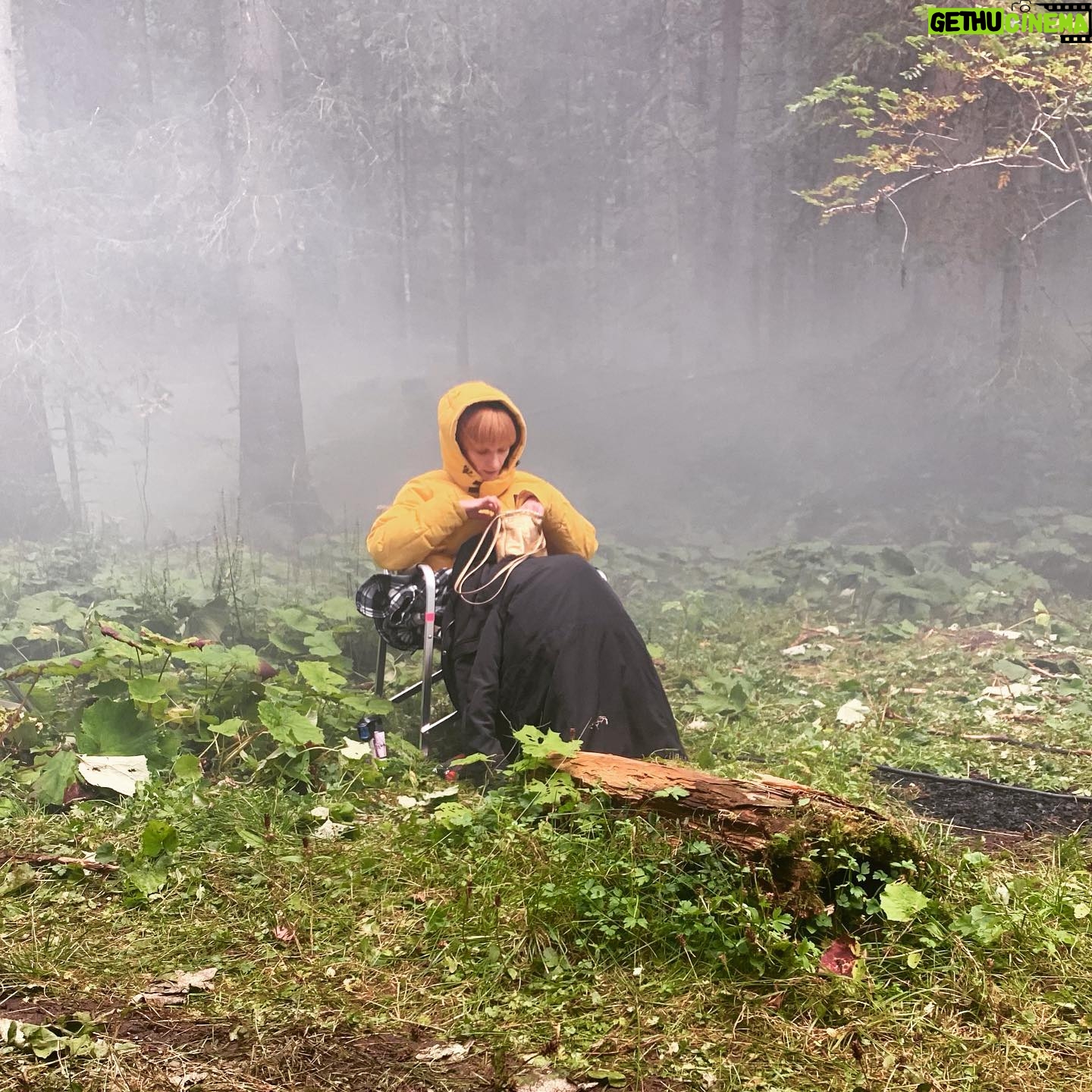 Agata Buzek - 1.7K Likes - On set. Waiting. Looking for a cigarette. Bad Gastein . Austria. All crew and cast- Thank you for this adwenture!🧚🧚