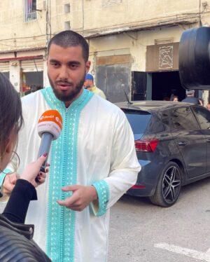 Ahmed Harroun Instagram - Expérience inoubliable merci à Tout le monde merci à toute l’équipe Merci aux téléspectateurs Et pour toute la force que vous me donnez au quotidien ✊🏼