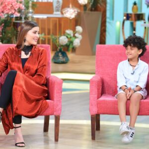 Aïcha Ben Ahmed Instagram - الخميس مع منى الشاذلي على قناة @ontv 
#معكم_منى_الشاذلي #عائشة_بن_احمد 
@monaelshazly.official 
@saliem_youssef 
@ginger__tm