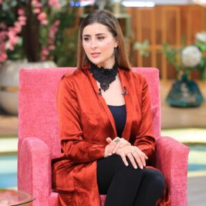 Aïcha Ben Ahmed Instagram - الخميس مع منى الشاذلي على قناة @ontv 
#معكم_منى_الشاذلي #عائشة_بن_احمد 
@monaelshazly.official 
@saliem_youssef 
@ginger__tm