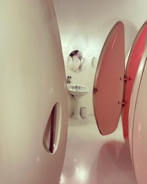 Aida El Kashef Instagram - London bathrooms 🚽