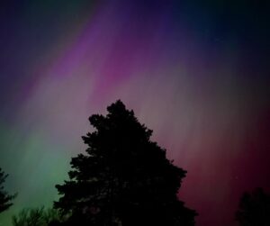 Aiden Zhane Instagram - Repost because I was serving northern lights in this reflective look 😜 did ya’ll see the northern lights tonight?