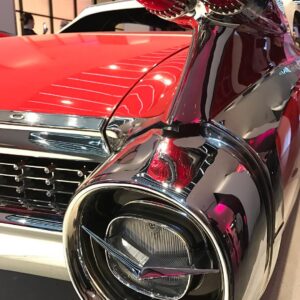 Aimee Mullins Instagram - An Eldorado customized by Andy Warhol as part of the new traveling exhibition on him, w/ a lovely short film by @chiaraclementefilms (I'm in it!), now at #Cadillac House in NYC. Also a beautiful larger-than-life illustrated book by @brian_atwood #cadillacxwarhol