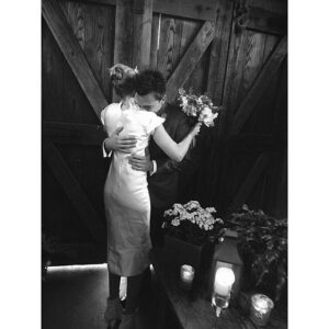 Aimee Mullins Instagram - Today is the one-month anniversary of being happily married to @AimeeMullins! #ilovemywife ™@rupertfriend
