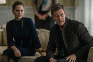 Aimee Mullins Instagram - Very excited to join the amazing cast of #Extrapolations on @Appletvplus which explores the big-picture issues of our changing climate through our shared human experience.  Eight interconnected episodes set in the near future ask if we’re brave enough to become the solution to our own undoing before it’s too late. (And yes…it’s both terrifying and hopeful!) Episode 4 drops TONIGHT with the wonderful @edwardnortonofficial, Cherry Jones, @indiravarma, @mgandolfini and Diane Lane, among others.  Written and directed by the brilliant @scottzburns, the mind behind the film Contagion and a producer of @aninconvenienttruth 🌎