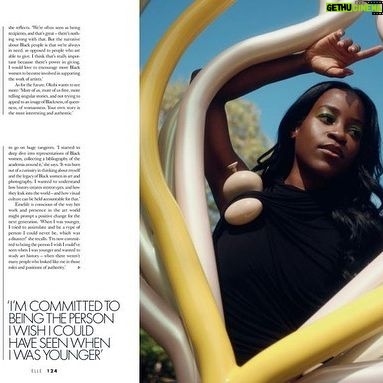 Aindrea Emelife - 484 Likes - “THE CURATOR” FEATURED IN ELLE UK NOV ISSUE 2022
Cannot explain my excitement this morning flicking through ELLE Magazine and coming across myself amongst so many empowering women, many of whom I am lucky to call friends. From @soniaboyceartist whose powerful British Pavilion made an indelible mark on history and on so many lives, to the trailblazing beacon of support @ebeleokobi to the much-needed rallier for change of @elliepennick of @guts_gallery , confidante and example for great leadership @bettinakorek and filmmaker @ayoakingbade whose films connect to my many inner selves…
In the interview, with the incredible @omfgnoway , I discuss my beginnings in art. From a childhood obsession with museums, to a ever evolving connection with seeing the art of Nigeria (Benin Bronzes, Idia Mask...), my cultural heritage, displayed and confined in the British Museum - a tandem source of inspiration, but painfully bittersweet in its displacement.
History is always shifting - cultural sovereignty is key.
Art has always been the most fascinating way for me to learn about myself. As the article ends, I am committed to being the person I wish I could have seen as a young girl, where museums hallways confusingly were where I felt most at home.
I’m excited to see this, and so many inspiring people because I am excited to see what the future holds.
Thank you @elleuk and @kenyahunt ! Also, I cannot lie - the inner fashion geek in me was SCREAMING at wearing this LOEWE!
Dress @loewe
Ring @shmjewellery