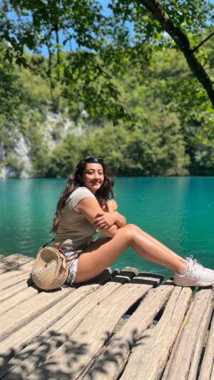 Aindrita Ray Instagram - #sundaywalk #plitvicelakesnationalpark #walkdownmemorylane #croatia #caves #lakesandcaves #tbt