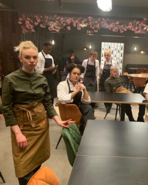 Áine Rose Daly Instagram - time for another BTS dump now that ep 2 and 3 have aired!!! 

Major shoutout to @waltersgraham and @stephenjmc_ for their work on ep 2 just beautiful beautiful stuff 🌻 

Aaaand another major shoutout to @mounia.akl @hannahtraylen and @dalarkai for a wonderful ep 3 you all amaze me ✨

see u next week for the finale 🥸

@boilingpointofficial @bbciplayer