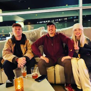 Áine Rose Daly Instagram - i didn't go up the eiffel tower cause I prefer to be closer to the ground so me and my dad did a photoshoot instead which was just as good of an experience i would say 👌 oh and also we saw tadhg play some shows but whatever 
.
.
.
.
.
#paris #eiffeltower #amsterdam #holiday #familytime #tour