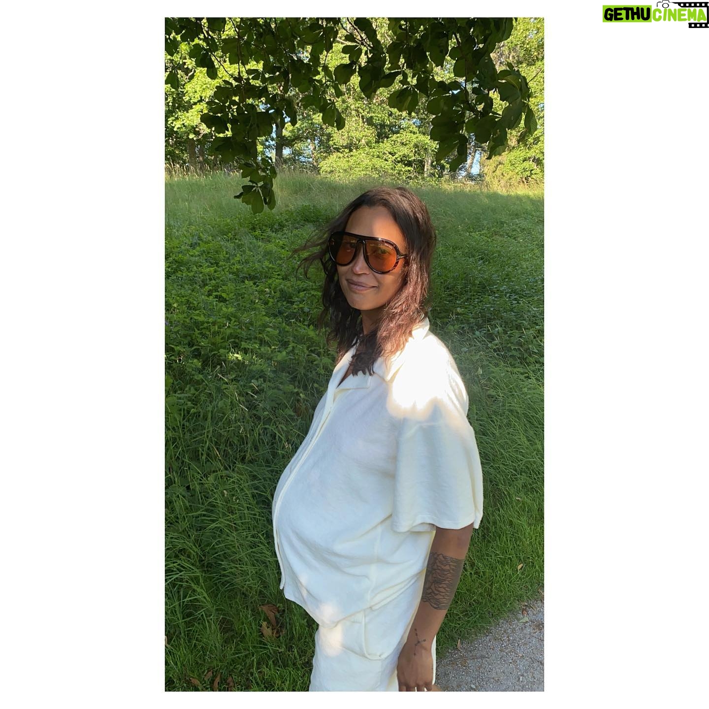 Aino Jawo - 1.6K Likes - Trying to find some shade or stay close to water in this heatwave☀️💦🥵🔥🤰🏽