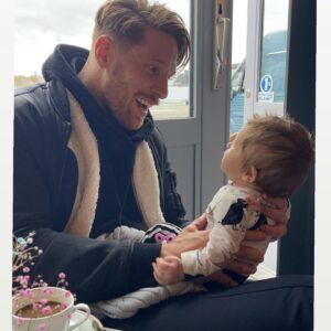 Aino Jawo Instagram - Happy first Father’s Day @valdemarfredriksson 
❤️❤️❤️ best papa in the world. Love you