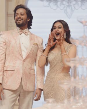 Aishwarya Arjun Instagram - 🥂 To the best evening of our lives 🪬