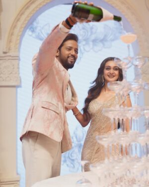 Aishwarya Arjun Instagram - 🥂 To the best evening of our lives 🪬