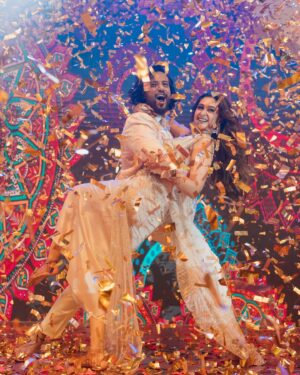 Aishwarya Arjun Instagram - 🥂 To the best evening of our lives 🪬
