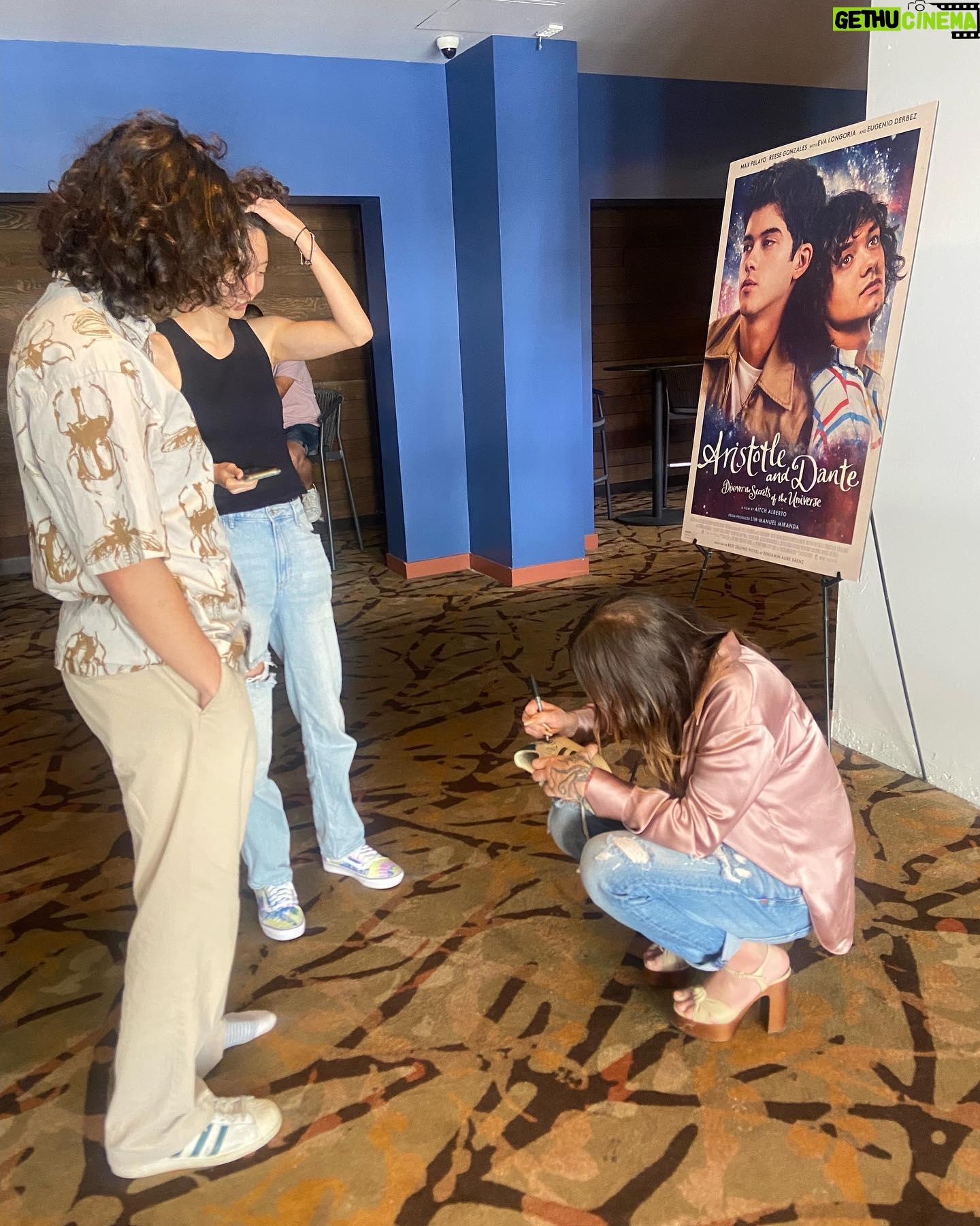 Aitch Alberto - 869 Likes - LA @landmarktheatressunset 2pm you did the thing. thank you. swipe to see me sign my first shoe. max!! you canāt wear them ever again! #arianddantemovie
@carlosfilm thank you for moderating!
xoxo