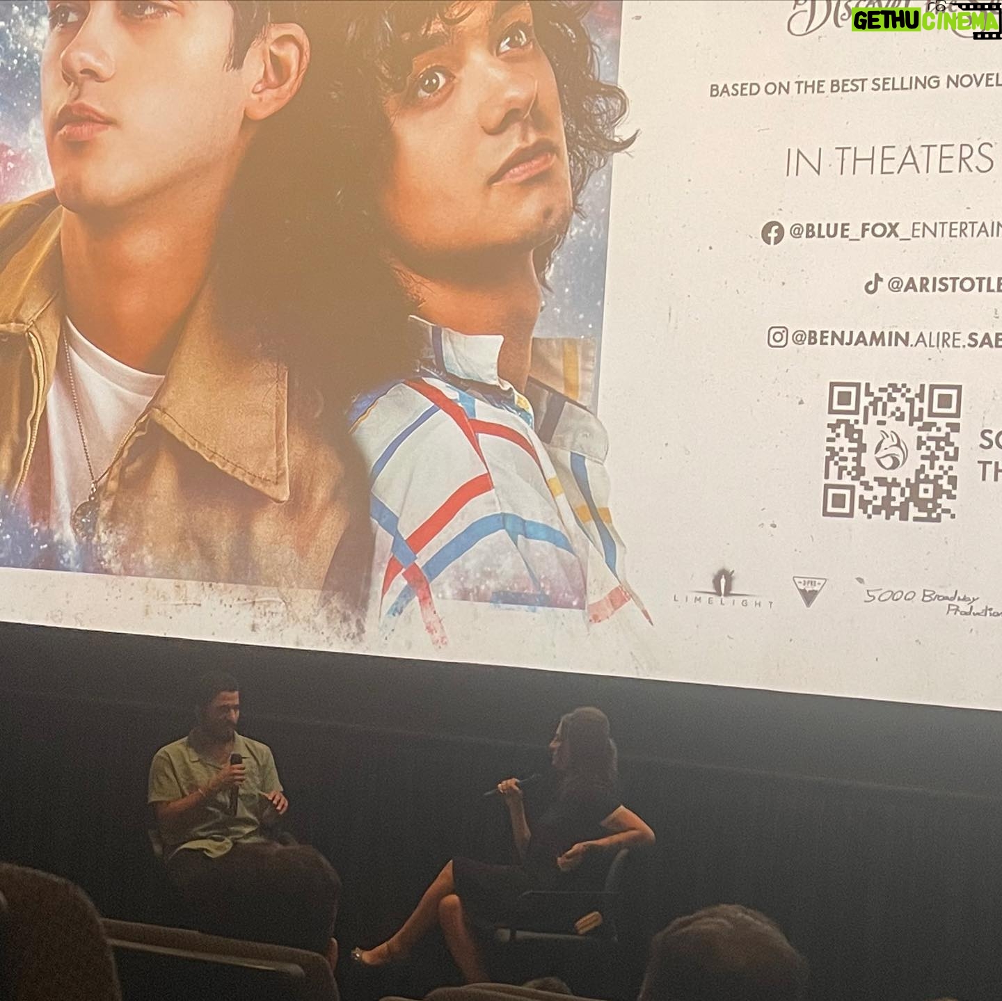 Aitch Alberto - 2.2K Likes - last night was sold out @landmarktheatressunset.
thank you to @bobbyjuniorsoto for leading such a beautiful talk. and big thanks to the cast and crew that were there and the beautiful audience. so many of you discovering this story for the first time. letās do it again today? 2pm. #arianddantmovie
dress @roksandailincic
shoes @gucci
hair @thisisbabe
face @sambatesmakeup
thank you @poletteey
š· @lilyy_annaa @ivechie @moi_cis