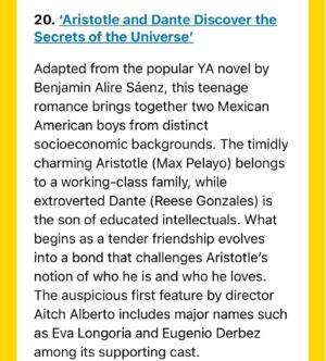 Aitch Alberto Instagram - thank you @latimes and @carlosfilm 🤍 for including us in your ‘best of…’