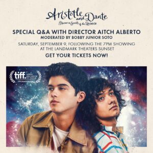 Aitch Alberto Instagram - tonight and tomorrow in LA @landmarktheatressunset with @bobbyjuniorsoto and @carlosfilm (sunday) #arianddantemovie