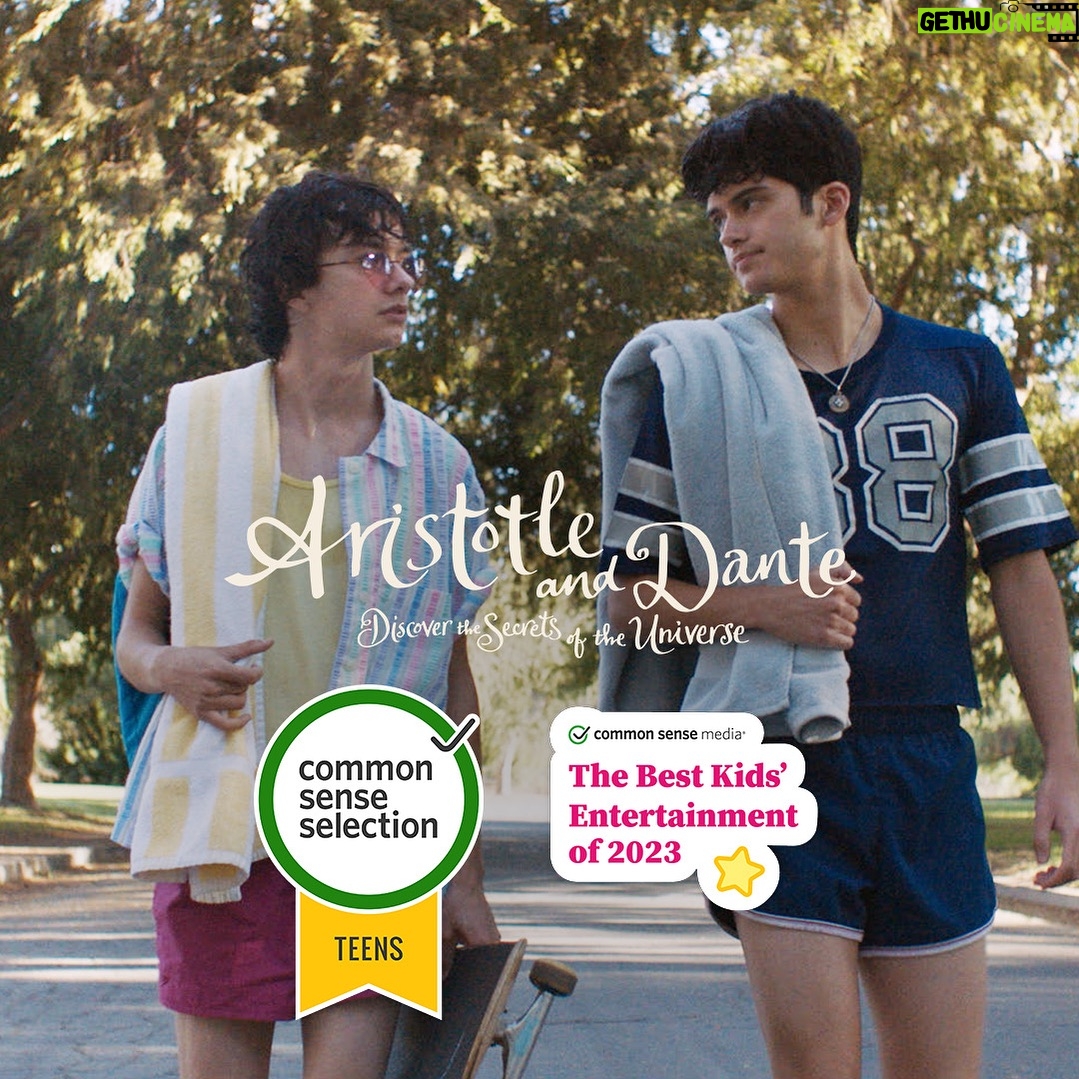 Aitch Alberto - 2.2K Likes - Thrilled to have #arianddantemovie included in the Best Media of 2023 list by @Commonsenseorg ! šš¼š also receiving the official "Common Sense Selection" for teens!
If you haven't seen it yet, read the book then watch the movie (now available on digital & On-Demand)... you'll be happy you did! Where to watch š is in our bio
āāāāāāāāā
Produced by:
@lin_manuel
@valeriestad
Dylan Sellers
Chris Parker
Ben Odell
@ederbez
Written & directed by: @aitchalberto
Book written by: @benjamin.alire.saenz
Cast:
@maxpelayo__
@reese.gonzales
@ederbez
@evalongoria
realveronicafalcon
@kevinmalejandro
@arianddanteupdates
āāāāāāāāā
#AriandDanteMovie #AriandDante #booktofilm #BlueFoxEntertainment #BFE #comingofage #movie #YA #romance #younglove #lgbtqia #findingyourself #AristotleAndDanteDiscoverTheSecretsOfTheUniverse #MaxPelayo #ReeseGonzales #EugenioDerbez #EvaLongoria #VeronicaFalcon #KevinAlejandro #AitchAlberto #BenjaminAlireSaenz #linmanuelmiranda #bookish #movienight #bookstagram #booklover #booktok #youngadultbooks #soulmates
