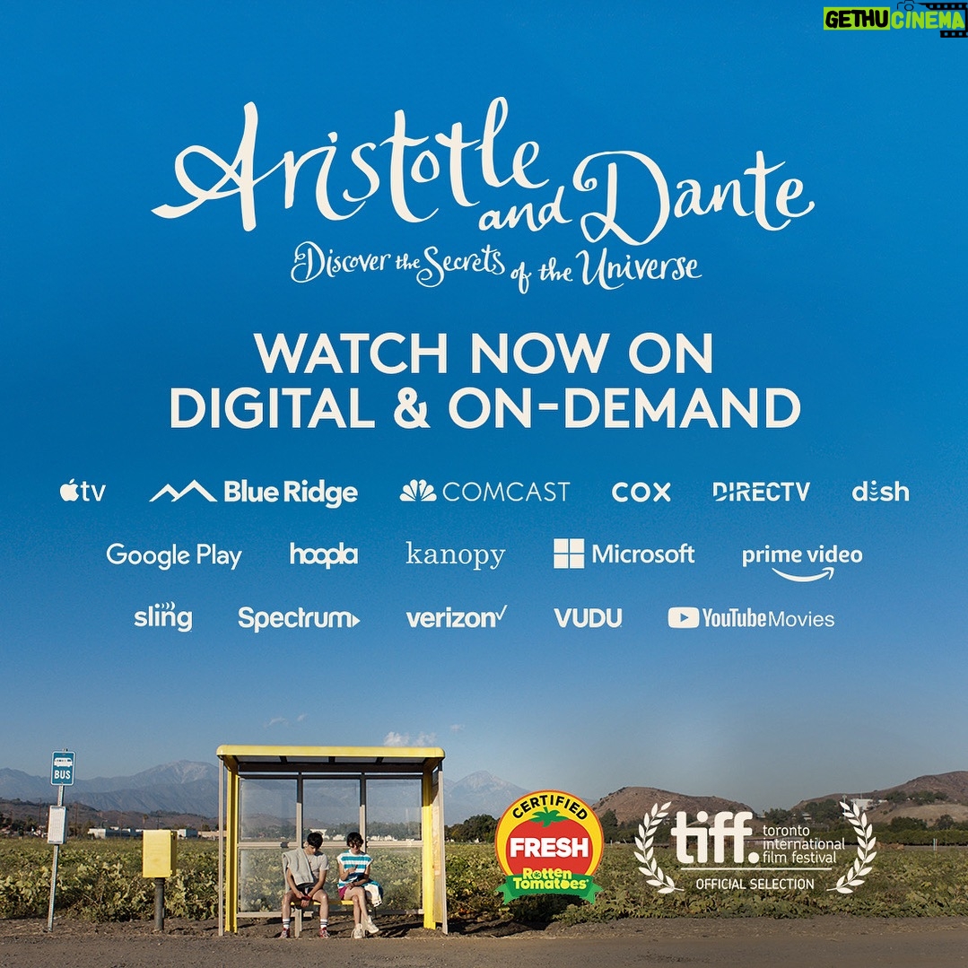 Aitch Alberto - 5.7K Likes - WATCH NOW ON AMAZON!!
You can now find the original (uncensored) version of ARISTOTLE AND DANTE DISCOVER THE SECRETS OF THE UNIVERSE on prime video š
**U.S. ONLY**
āāāāāāāāā
Produced by:
@lin_manuel
@valeriestad
Dylan Sellers
Chris Parker
Ben Odell
@ederbez
Written & directed by: @aitchalberto
Book written by: @benjamin.alire.saenz
Cast:
@maxpelayo__
@reese.gonzales
@ederbez
@evalongoria
realveronicafalcon
@kevinmalejandro
@arianddanteupdates
āāāāāāāāā
#AriandDanteMovie #AriandDante #booktofilm #BlueFoxEntertainment #BFE #comingofage #movie #YA #romance #younglove #lgbtqia #findingyourself #AristotleAndDanteDiscoverTheSecretsOfTheUniverse #MaxPelayo #ReeseGonzales #EugenioDerbez #EvaLongoria #VeronicaFalcon #KevinAlejandro #AitchAlberto #BenjaminAlireSaenz #linmanuelmiranda #bookish #movienight #bookstagram #booklover #booktok #youngadultbooks #soulmates