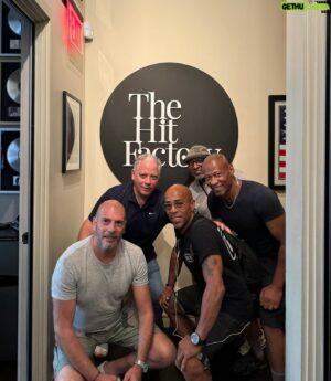 Akhenaton Instagram - Back for few hours in the mythic Germano Studios - Hit factory NYC with Troy Germano! 🤲🏼🔥💜